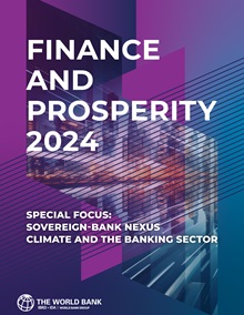 Cover image of report for: Finance and Prosperity 2024