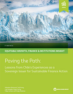 Cover image of report for: Paving the Path: Lessons from Chile’s Experiences as a Sovereign Issuer for Sustainable Finance Action